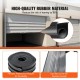 Buy Garage Door Seal 6m, Rubber Sealing Strip Rubber Width 10cm T-End to Prevent Penetration of Wind, Rain, Foil, Sectional and Tilt Door, Factory Warehouse