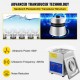 Buy Ultrasonic Cleaner 2L, 60W Professional Stainless Steel Ultrasonic Cleaner, Powerful 40KHz Frequency Ultrasonic Cleaning Machine with LED Display for Jewelry, Watch, Glasses