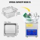 Buy Ultrasonic Cleaner 2L, 60W Professional Stainless Steel Ultrasonic Cleaner, Powerful 40KHz Frequency Ultrasonic Cleaning Machine with LED Display for Jewelry, Watch, Glasses