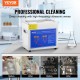 Buy 3L Ultrasonic Cleaner, Professional Ultrasonic Cleaner, Ultrasonic Machine with Digital Timer, Adjustable Temperature, for Cleaning Jewelry, Watches, Laboratory