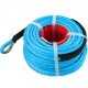 Comprar Cable de cabrestante sintético de 3/8 pulgadas, 100 pies, 18740 libras para remolque, azul