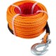 Comprar Cable de cabrestante sintético de 3/8 pulgadas, 100 pies, 18740 lb de remolque