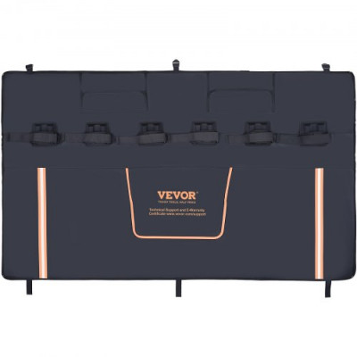 VEVOR Almohadilla protectora para portón trasero, 157 cm, 6 bicicletas