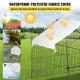 Buy Outdoor Chicken Coop 220x106x104 cm Chicken Enclosure with White Canvas