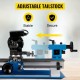 Buy Mini Metal Lathe 550W Chuck Diameter 80mm Mini Precision Lathe Center Distance 300mm 50 - 2500RPM Lathe Machine for Bushing, Spindle, Prototype, Model Making