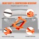 Buy Scissor Jack 2.5T Load Professional Steel Scissor Jack with 95-435mm Lifting Range Tire Changing Wrench and Carry Bag for Car SUV Tire Changing