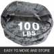 Bolsa de Arena para Fitness 100LBS / 45KG Sacos de Arena para Entrenamiento Puede Realizar Múltiples Ejercicios Como Peso Muerto Levantar Peso Ponerse En Cuclillas Presionar Lanzar Limpiar Etc.