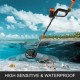 Buy Metal Detector with LCD Control Headphones Shovel Deep Underwater Treasure Hunting