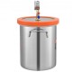 Buy Vacuum Chamber 3 Gal 11.4 L Vacuum Pump Tempered Glass Lid 304 Stainless Steel Degassing Chamber Vacuum Container for Wood Stabilization Silicone Resin