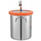 Buy Vacuum Chamber 5 Gal 19 L Vacuum Pump Tempered Glass Lid 304 Stainless Steel Degassing Chamber Vacuum Container for Wood Stabilization Silicone Resin