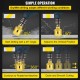 Buy Tile Drill Bit Set 4 pcs Diameter 25/35/50/68 mm Diamond Drill Bits Length 60 mm Segment Height 15 mm Drill Bit Set for Drilling Ceramic, Marble, Masonry, Granite