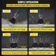 Buy Tile Drill Bit Set 6 pcs Diameter 20/35/40/50/55/68 mm Diamond Drill Bits Length 60 mm Segment Height 15 mm Drill Bit Set for Drilling Ceramic, Marble, Masonry, Granite