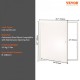 VEVOR Trampilla de Inspección de Acero Galvanizado 613x613 mm Puerta de Inspección Apertura a 165° Superficie Fácil de Pintar Mantenimiento Panel de Acceso con Cerradura para Cubrir Tuberías Techo