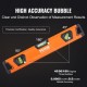 Buy Magnetic Spirit Level 1222/610/411/249mm Magnetic Torpedo Level Leveling Tool 45° Horizontal Vertical Aluminum Alloy Sight for Measuring Decoration Construction Industry