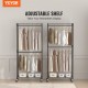 Buy Clothes Rack with 4 Wheels, 2 Bars and 2 Upper and Lower Shelves, Steel Clothes Rack, Load 136 kg, Standing Clothes Rack, 915 x 450 x 2040 mm, for Storing Clothes, Shoes in the Bedroom