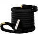 Buy Tow Rope 22mm x 9.6m 13290kg Capacity Recovery Rope Double Braided Nylon with Buckles Protective Sheaths Carrying Bag for Truck Off-Road Vehicle UTV, Black