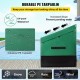 Buy Outdoor Storage Box 100 Gallon Garden Storage Chest PE Tarpaulin Fabric Portable Storage Trunk 122 x 63 x 75 x 52 cm for Pool Patio Garden Garage Green