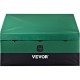 Buy Outdoor Storage Box 100 Gallon Garden Storage Chest PE Tarpaulin Fabric Portable Storage Trunk 122 x 63 x 75 x 52 cm for Pool Patio Garden Garage Green