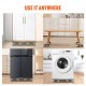 Buy Carbon Steel Furniture Transport Platform with 4 PP Wheels 360° Rotating Furniture Mover Load 454kg Dolly Furniture Handling Refrigerator Sofa Cabinet