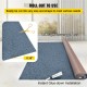 Comprar Alfombras Salón Grandes 1,8 x 11 m, Alfombras de Habitación 1,8 x 11 m, Alfombra de Pelo Largo, Alfombra Antideslizante, Alfombra Exterior, Alfombra Shaggy de Pelo Largo para Salón, TPR, Gris