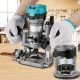 Buy Palm Router Wood Milling Machine 2 Bases Included: Fixed and Plunge Base 710W Compact Wood Palm Router Tool