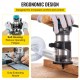 Koop Palmrouter houtfreesmachine Inclusief 3 basissen: Vaste dip- en kantelbasis 710W compact freesgereedschap