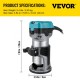 Buy Fixed Base Palm Router Wood Milling Machine 710W Compact Wood Palm Router Carpenter Tool