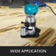 Buy Electric Hand Router for Wood Variable Speed at 30,000 Rpm 710W Wood Router Milling Machine Tool with Start