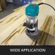 Buy Hand Trimmer Electric Wood Milling Machine 710W Wood Laminator Carpenter 220V