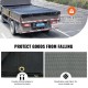 Buy Dump Truck Mesh Tarp 6x14ft Black PVC Coating with Double Pockets Brass Grommets, Double Stitched Reinforced Strap for Manual or Electric Dump Truck System