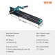 Buy Tile Cutter 800mm Manual Tile Cutter Tungsten Carbide Cutting Wheel Infrared Positioning Non-Slip Feet One Rail for Professionals and Beginners