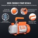 Buy Air Conditioning Vacuum Pump 100 L/min HVAC Vacuum Pump 150 W with Pressure Gauge Kit and Tricolor Rubber Hose 1440 rpm Carry Bag for R134a Car Air Conditioning