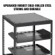 Comprar Rack de servidor de marco abierto de 12U, profundidad ajustable de 23"-40", rack de servidor de red, 4 postes con ruedas, sostiene todos sus equipos de red de TI Módem enrutador de equipo