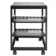 Comprar Rack de servidor de marco abierto de 12U, profundidad ajustable de 23"-40", rack de servidor de red, 4 postes con ruedas, sostiene todos sus equipos de red de TI Módem enrutador de equipo