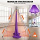 Comprar Kit de Hamaca y Columpio Aéreo para Yoga, Soporte de Yoga Profesional 295 cm de Altura, Hamaca Morada de 12x2,6 m, Capacidad de Carga máxima de 250 kg, para Fitness, Culturismo, Pilates, Púrpura