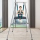 Comprar Kit de Hamaca y Columpio de Yoga Aéreo, Soporte de Yoga Profesional de 295cm de Altura, Hamaca de 6m, Capacidad de Carga máxima 250 kg, para Fitness, Culturismo, Pilates, Gimnasio en casa, Verde