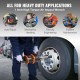 Buy 1" Square Drive Pneumatic Impact Wrench Nail Gun Compressed Air Impact Wrench 7016 Nm 3000 rpm Aluminum with Anvil