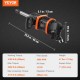 Buy 1" Square Drive Pneumatic Impact Wrench Nail Gun Compressed Air Impact Wrench 7016 Nm 3000 rpm Aluminum with Anvil