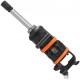 Buy 1" Square Drive Pneumatic Impact Wrench Nail Gun Compressed Air Impact Wrench 7016 Nm 3000 rpm Aluminum with Anvil