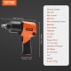 Buy 1/2" Square Drive Pneumatic Impact Wrench Nail Gun 1193 Nm 7500 rpm Plastic and Steel with Quick Connector