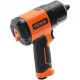 Buy Pneumatic Impact Wrench Nail Gun 1/2" Square Drive 1898 Nm 8000 rpm Plastic and Steel with Quick Connector