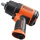 Buy Pneumatic Impact Wrench Nail Gun 1/2" Square Drive 1898 Nm 8000 rpm Plastic and Steel with Quick Connector