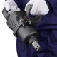 Buy 1/2" Square Drive Pneumatic Impact Wrench Air Nail Gun 3701 Nm 6000rpm Aluminum with Air Quick Connector Oil Can