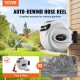 Buy 180° Rotatable Retractable Hose Reel Wall Mounted 20mx12mm