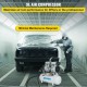 Buy Air Compressor Quiet Compressor 2 Gallon Oil-Free Pneumatic Compressor Quiet 9 Liter Tank Quiet Air Compressor