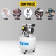 Buy Pneumatic Compressor Quiet Compressor 8.8 Gallon / 40 Liter Quiet Oil-Free Air Compressor