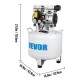 Koop Pneumatische compressor Stille compressor 8,8 gallon / 40 liter Stille olievrije luchtcompressor