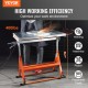 Buy Adjustable Welding Table 30x20 Inch Portable Workbench 25-32 Inch with Transport Wheels Steel Folding Workbench 400lbs Load Capacity for DIY Repair