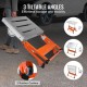 Buy Adjustable Welding Table 30x20 Inch Portable Workbench 25-32 Inch with Transport Wheels Steel Folding Workbench 400lbs Load Capacity for DIY Repair