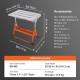 Buy Adjustable Welding Table 30x20 Inch Portable Workbench 25-32 Inch with Transport Wheels Steel Folding Workbench 400lbs Load Capacity for DIY Repair